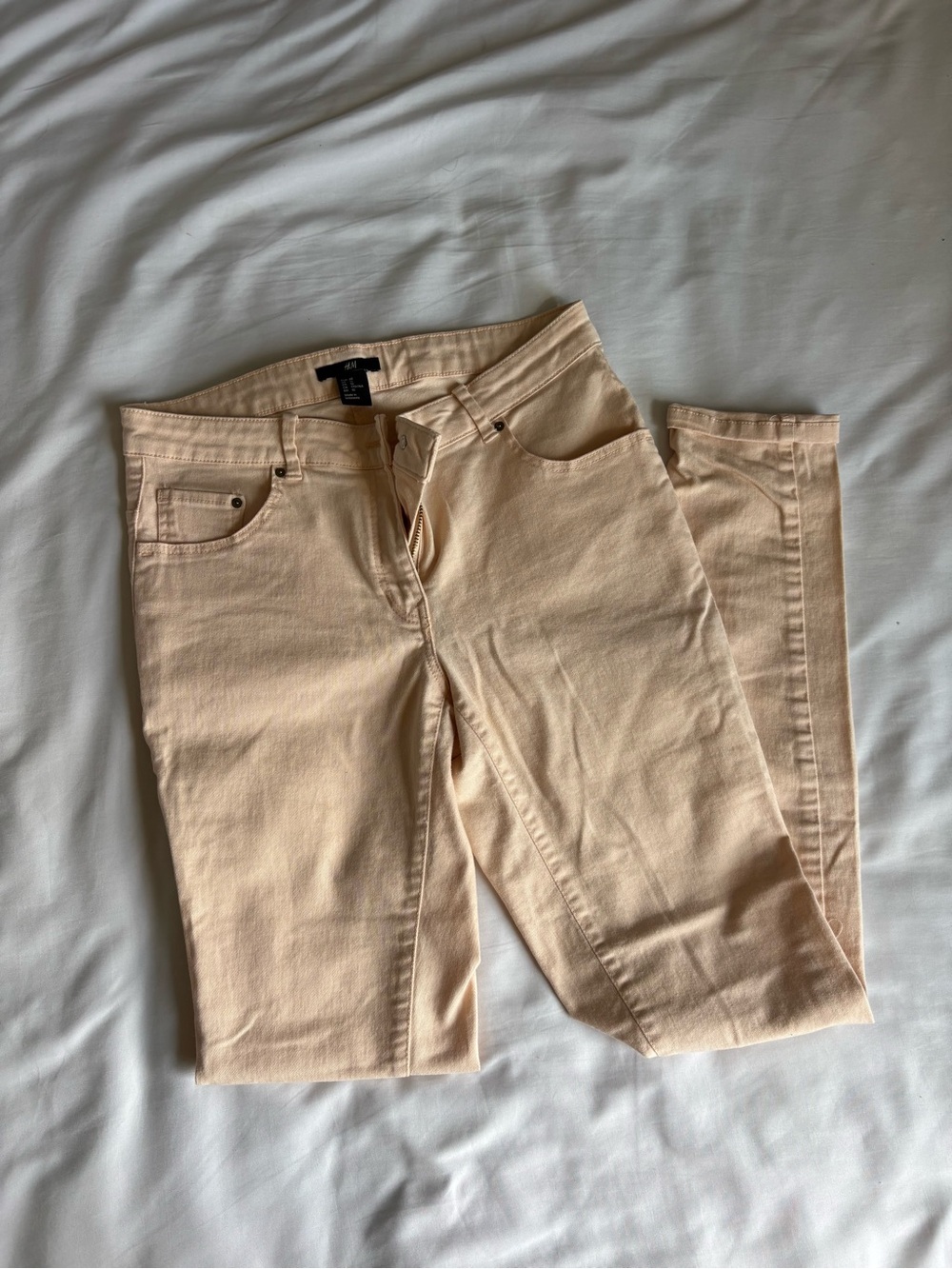 H&M Women's Lemonade Pink Skinny Jeans